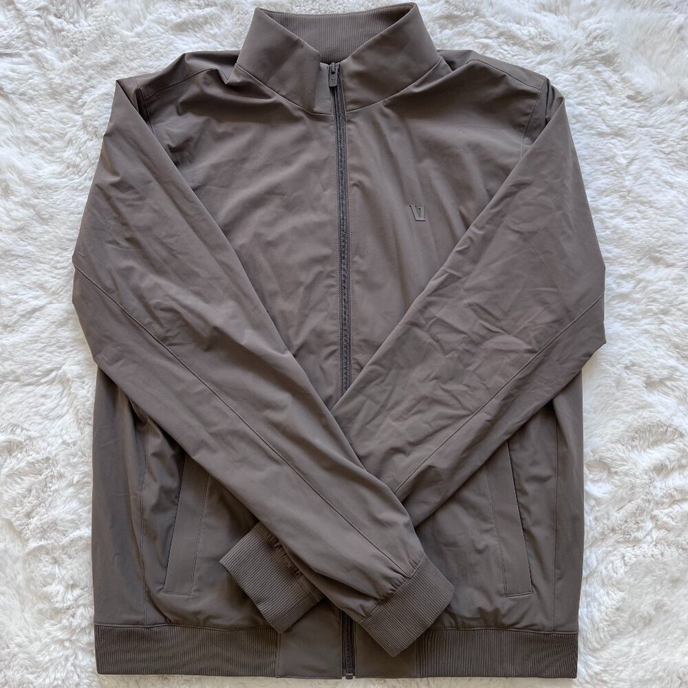 Vuori Men's Fleet Jacket in Cocoa Size L NWT